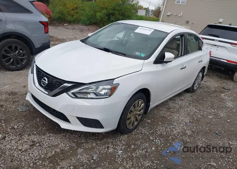 2016 Nissan Sentra S из США, поврежденный, VIN 3N1AB7AP8GY264380